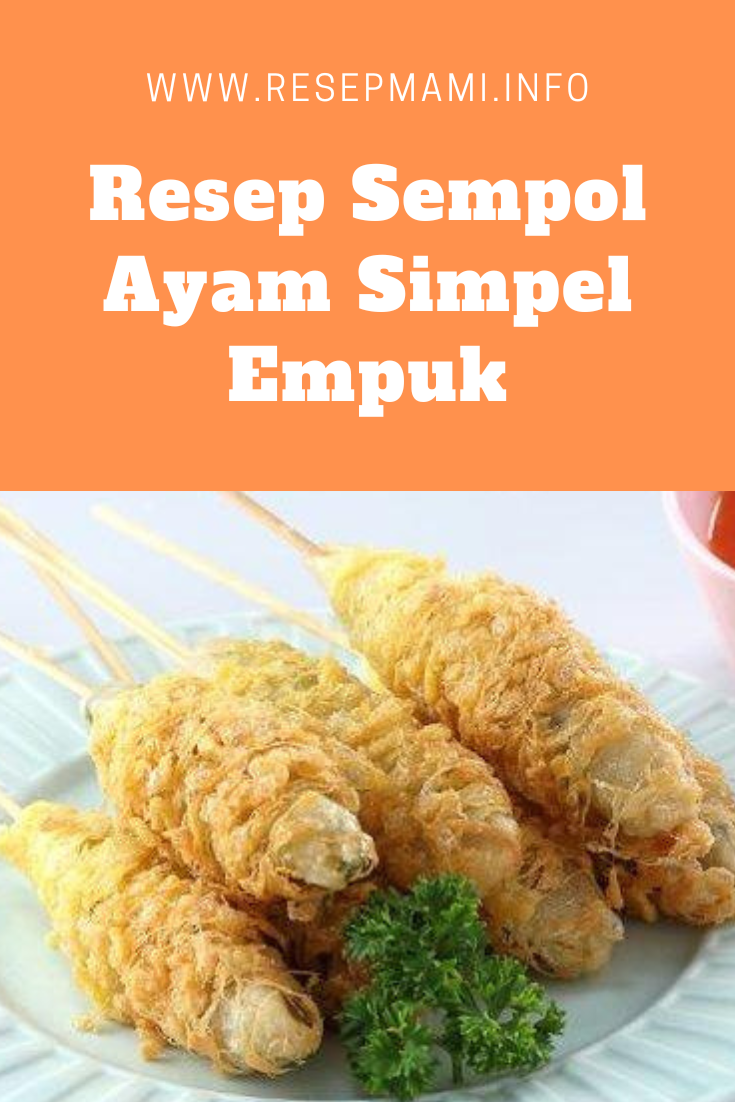 Resep Sempol Ayam Simpel