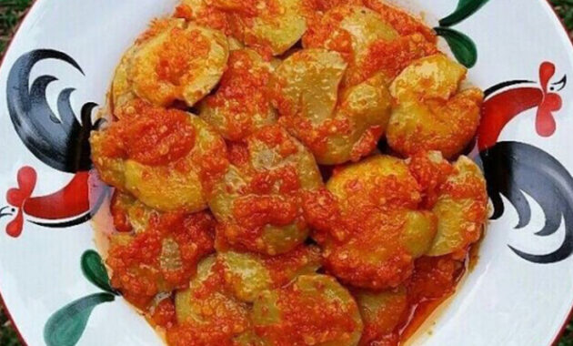 Jengkol balado empuk