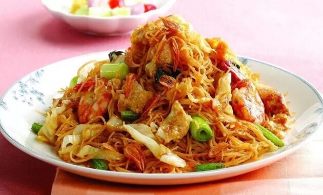 Cara Membuat Bihun Goreng Udang