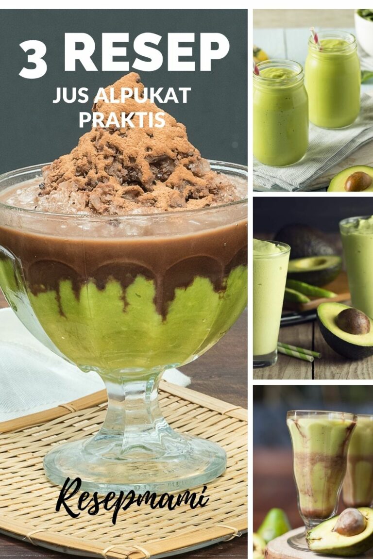 Resep Dan Cara Membuat Jus Alpukat Yang Praktis Dan Enak