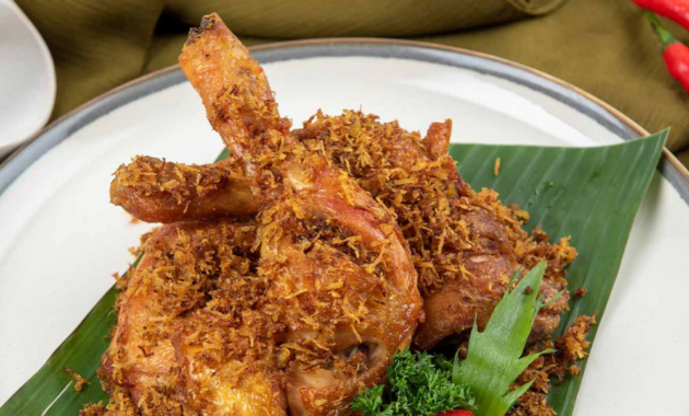 Cara membuat Ayam Serundeng