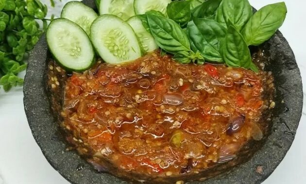 Resep Sambal Lalapan Ayam Goreng