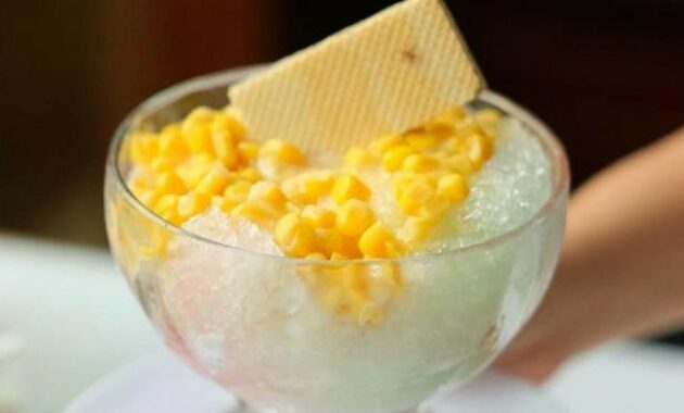 Resep Es Jagung Hawai Manis dan Segar