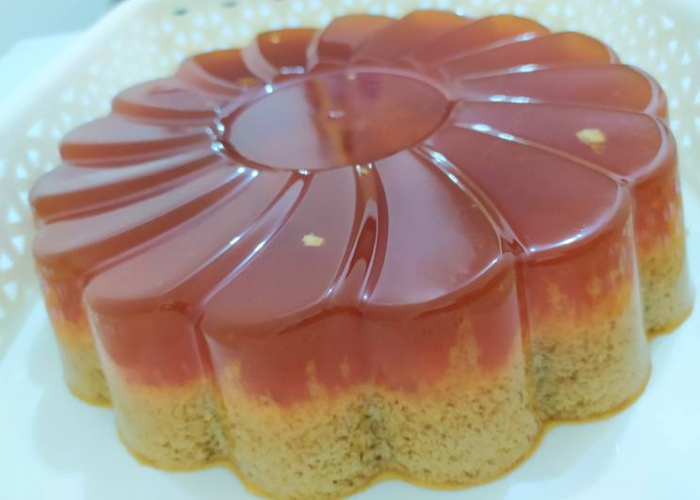 Resep Puding Lumut Gula Merah