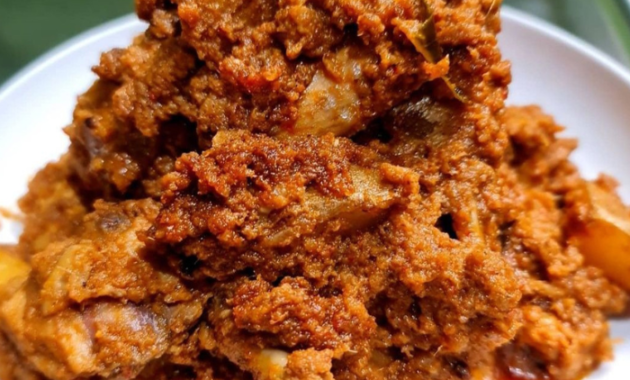 Resep Rendang Ayam Spesial