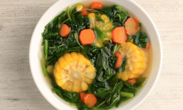 Resep Sayur Bobor Bayam