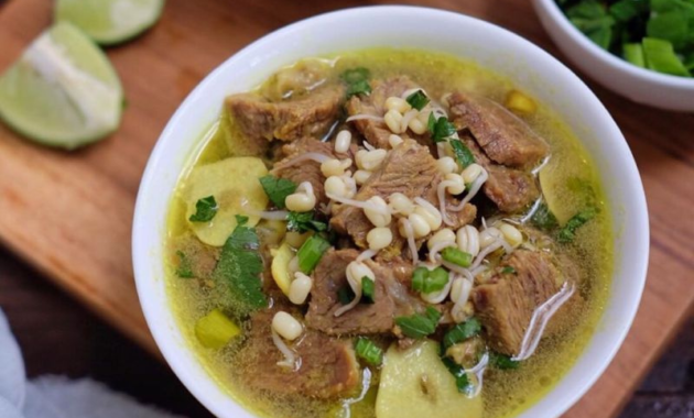 Resep Soto Daging yang Lezat Spesial