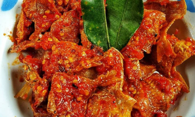 Resep Ikan Asin Balado: Bikin Nambah Nasi Terus!!!