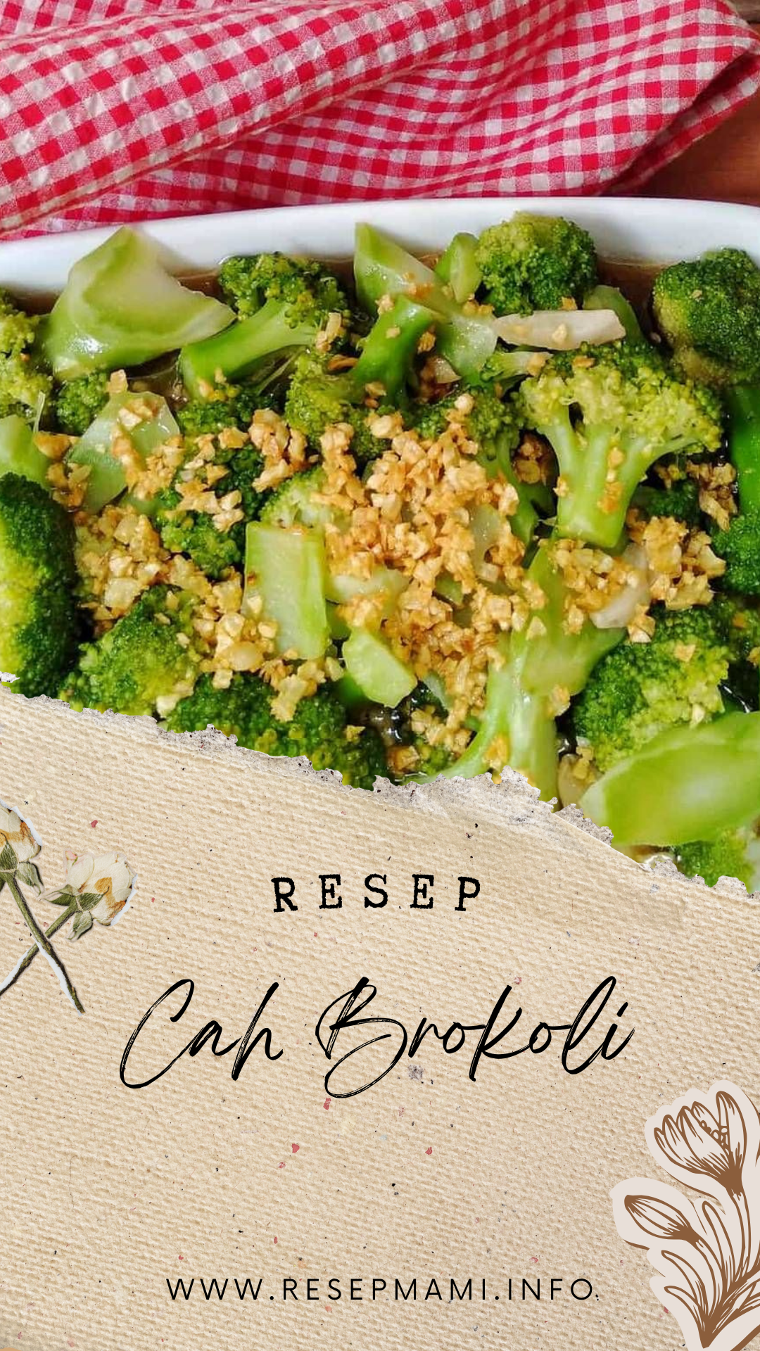 Resep cah brokoli
