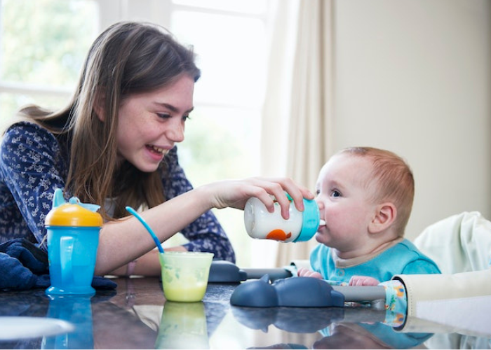 cara agar bayi mau minum susu formula di botol